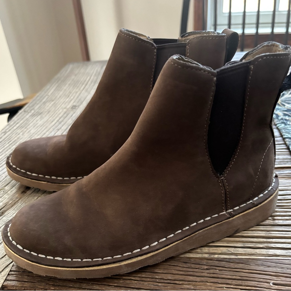 L.L. Bean Stonington Chelsea Boots Brown Leather Boots - Picture 5 of 7
